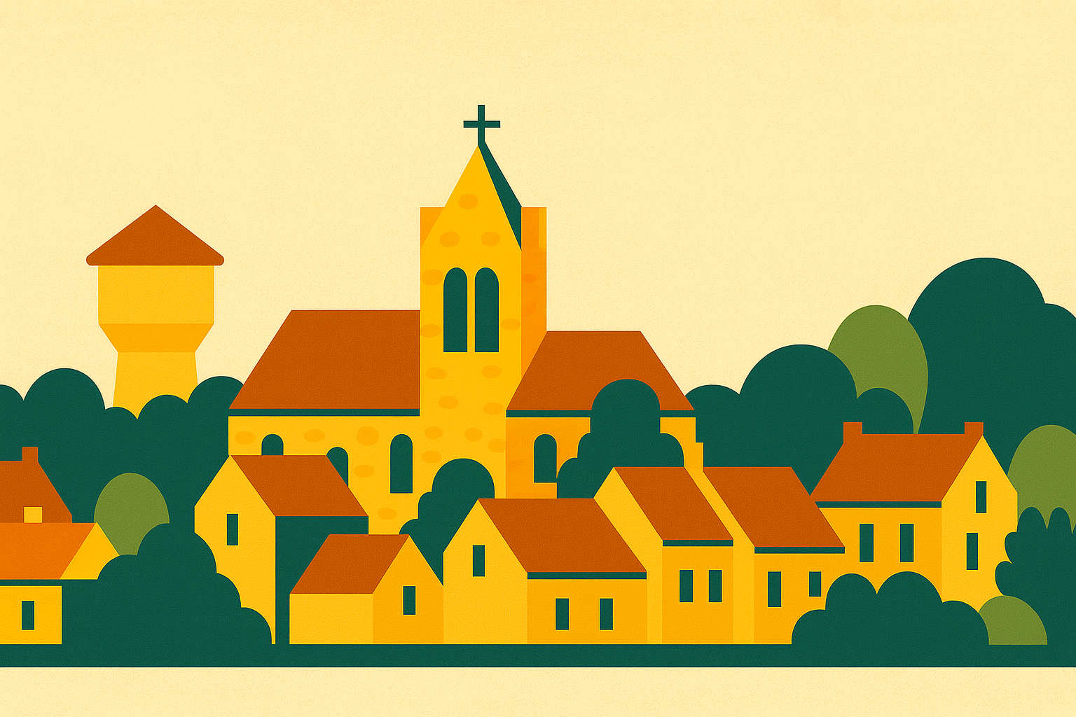 Illustration Chaumes En Vie